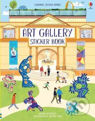 Art Gallery Sticker Book - Abigail Wheatley, Heloise Mab (ilustrácie), Usborne, 2020
