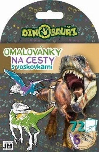 Omalovánky na cesty: Dinosauři, Jiří Models, 2020