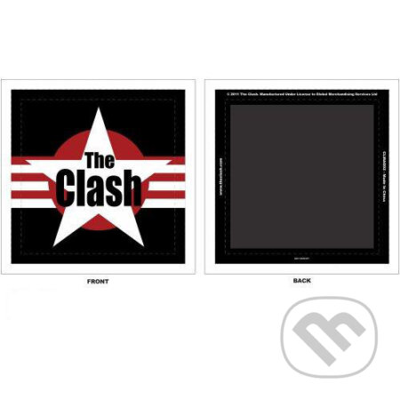 Kovový magnet The Clash: Star & Stripes, , 2011