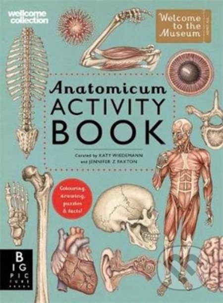 Anatomicum Activity Book - Jennifer Z. Paxton, Katy Wiedemann (ilustrácie), Templar, 2020