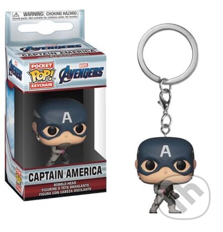 Kľúčenka Avengers: Endgame - Captain America Funko Pop!, Fantasy