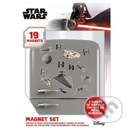 Sada magnetek Star Wars - Death Star Battle (19 ks)
