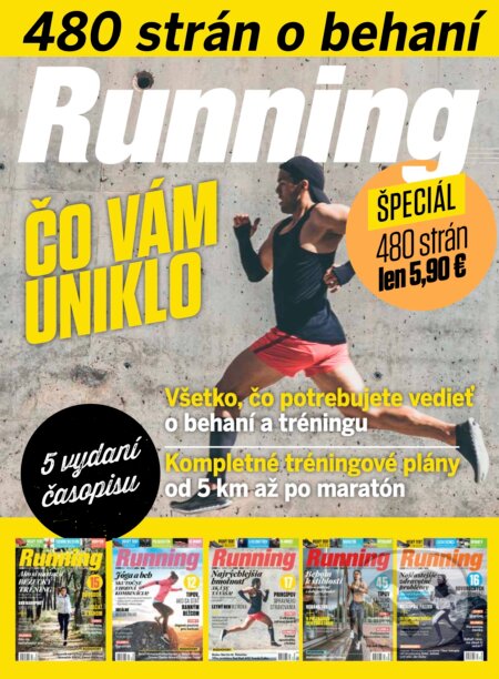 Running Špeciál (balenie 5 magazínov), Sportmedia, 2020