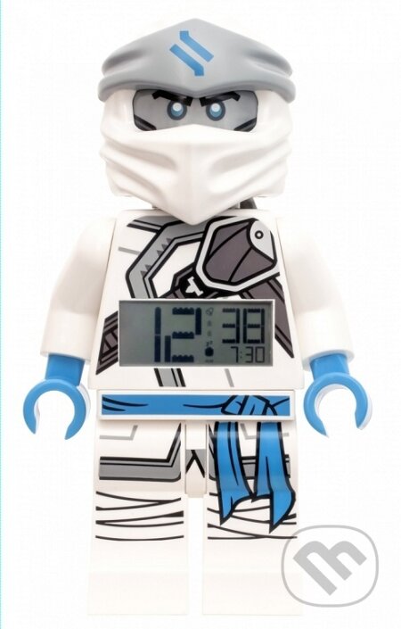 LEGO Ninjago Zane - hodiny s budíkem, LEGO, 2020