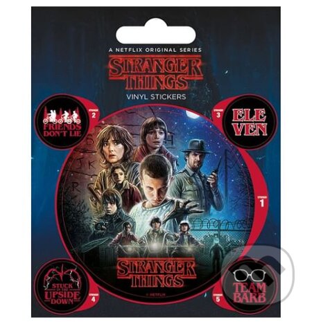 Vinylové samolepky Stranger Things, Fantasy