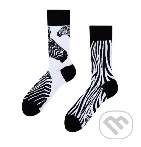 Veselé ponožky Zebra, Dedoles, 2020