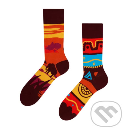 Veselé ponožky Afrika, Dedoles, 2020