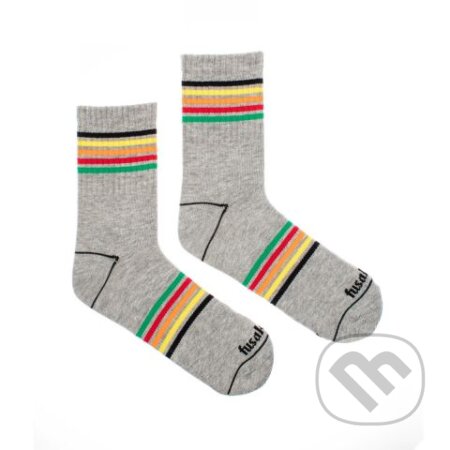 Ponožky Retrošport šedé L (Unisex veľkosť L (veľkosť 43-46))