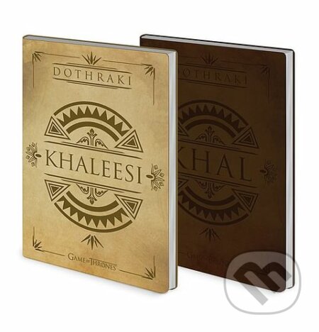 Zápisníky Game of Thrones - Khal & Khaleesi, 2 ks, Fantasy