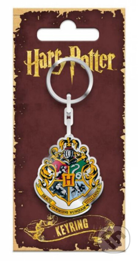 Prívesok na kľúče Harry Potter: Hogwarts kovový, Harry Potter, 2020