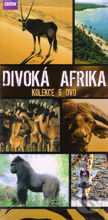 Kolekcia: BBC edícia: Divoká Afrika 6 DVD - N/A, Hollywood