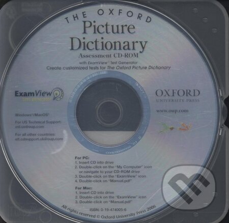Oxford Picture Dictionary Assessment CD-ROM, Oxford University Press, 2006