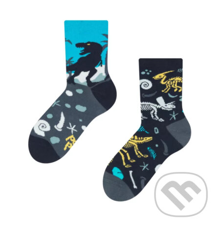 Detské veselé ponožky Dinosaury