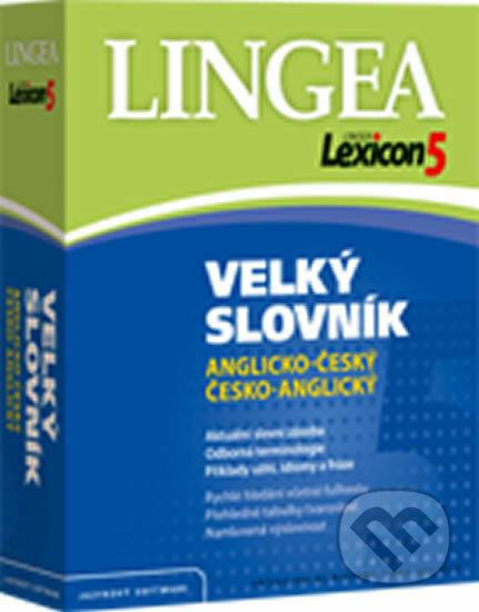Lexicon 5 Anglický velký slovník, Lingea, 2009