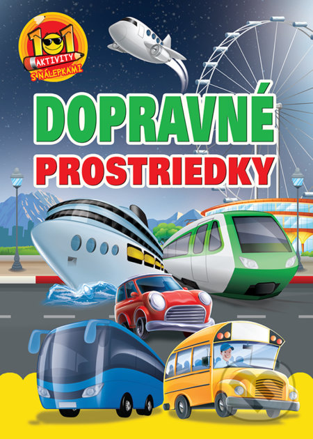 101 dopravné prostriedky - kniha z kategorie Samolepky