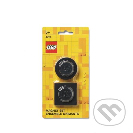 LEGO magnetky, set 2 ks - BLACK, LEGO, 2020