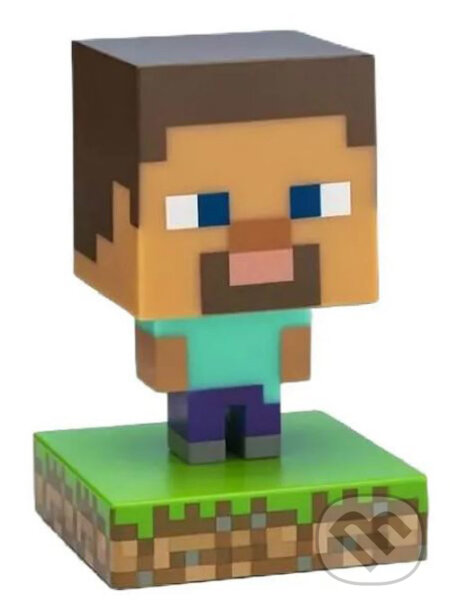 Svietiaca plastová figúrka Minecraft: Steve, Trigo, 2020