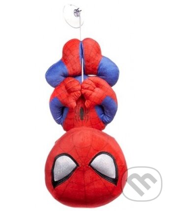 Plyšový Spiderman červený visiaci (30 cm)