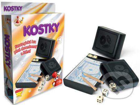 Společenská hra: Kostky - cestovní hra (). , 2014
