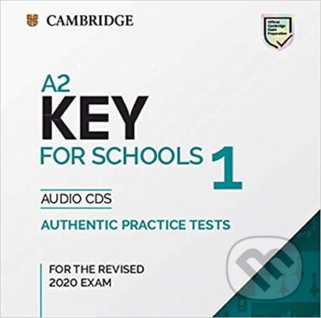 A2 Key for Schools 1 for revised exam from 2020 - Audio CD - audiokniha z kategorie Jazykové učebnice a slovníky