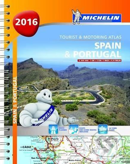 Atlas Spain and Portugal 2016, Michellin, 2016