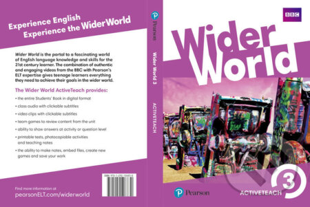 Wider World 3 - Teacher´s ActiveTeach, Pearson, 2017