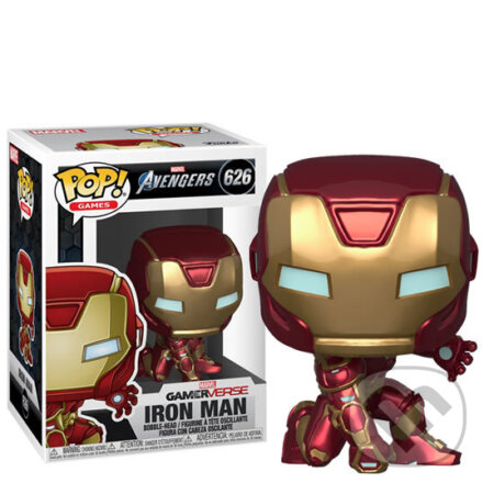 Funko POP Marvel: Avengers Game - Iron Man (Stark Tech Suit), Funko, 2020