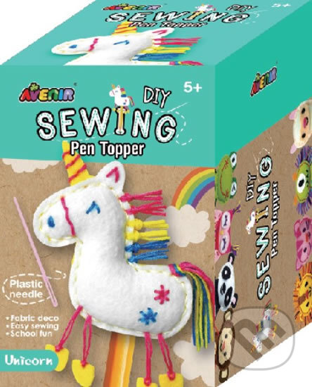 Ušij si násadu na tužku - Jednorožec - hra z kategorie Vzdělávací hry