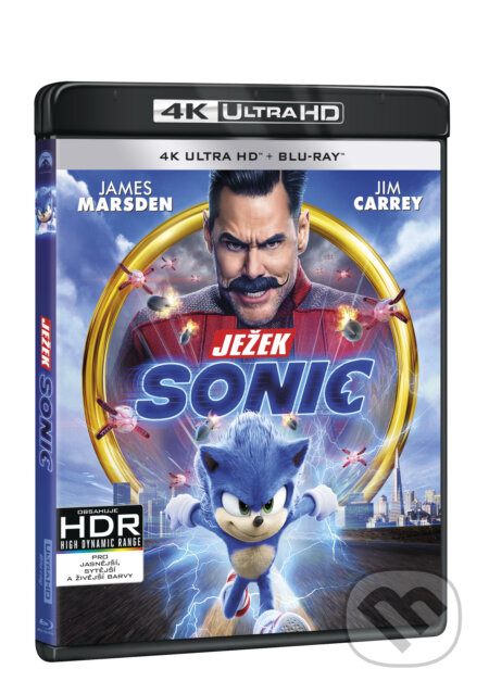 Ježek Sonic Ultra HD Blu-ray - Jeff Fowler, Magicbox, 2020