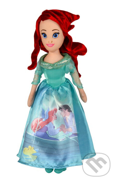 Plyšová bábika Ariel - Disney, HCE, 2018