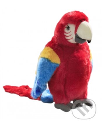 Plyšový papagáj červený - Authentic Edition, HCE, 2018