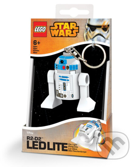 LED kľúčenka R2-D2 - LEGO Star Wars, HCE, 2018
