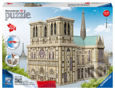 3D puzzle Notre Dame, Ravensburger, 2020