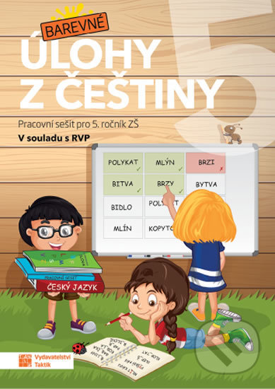 Barevné úlohy z češtiny pro 5. ročník - kniha z kategorie 1. stupeň