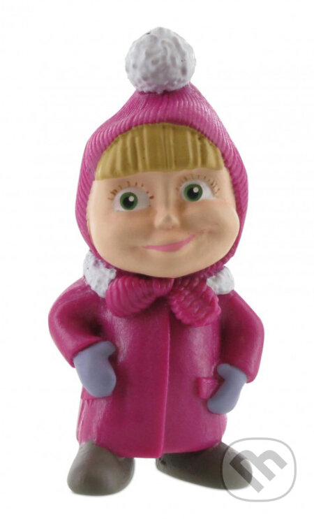 Figúrka Máša s čiapkou - Máša a Medveď (6 cm)