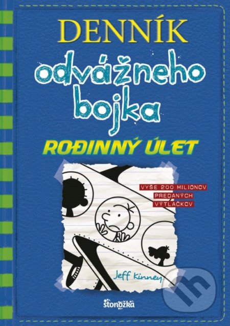 Denník odvážneho bojka 12 - Jeff Kinney, Ikar, 2020