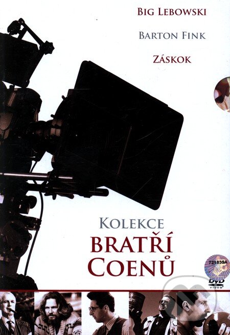 3 DVD Big Lebowski / Barton Fink / Záskok, Bonton Film, 2009