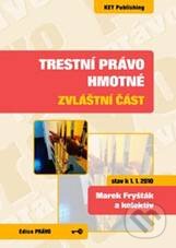 Trestní právo hmotné (Zvláštní čás) - Marek Fryšták a kolektív - kniha z kategorie Trestní právo