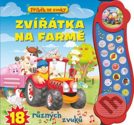 Zvířátka na farmě (Příběh se zvuky - 18 různých zvuků)
