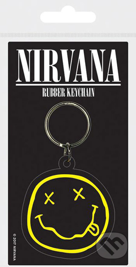 Prívesok na kľúče Nirvana: Smiley, Nirvana, 2018