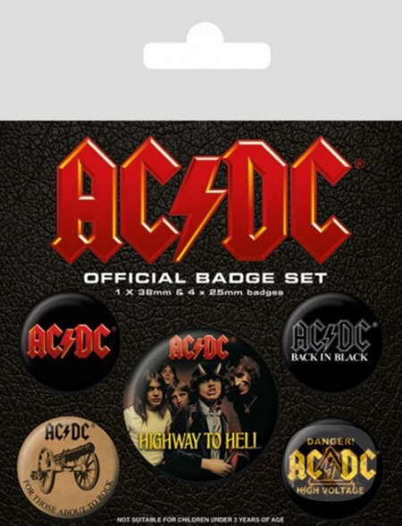 Placky AC/DC: Albums set 5 ks, , 2015