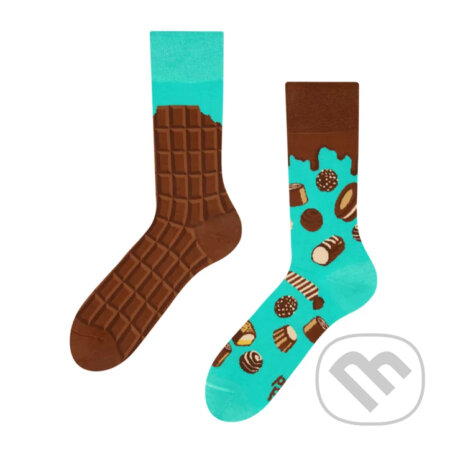 Veselé ponožky Čokoláda, Dedoles, 2020