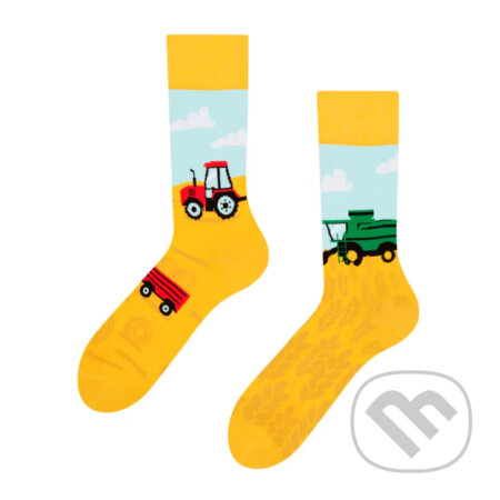 Veselé ponožky Traktor, Dedoles, 2020