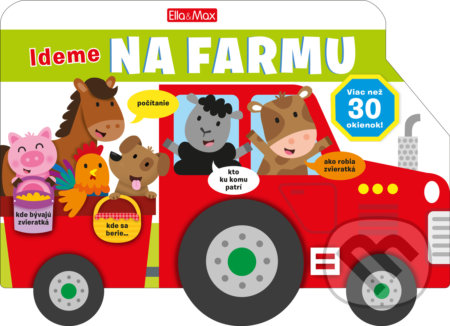 Ideme na farmu? - Jennie Bradley (Ilustrátor) - kniha z kategorie Pro děti
