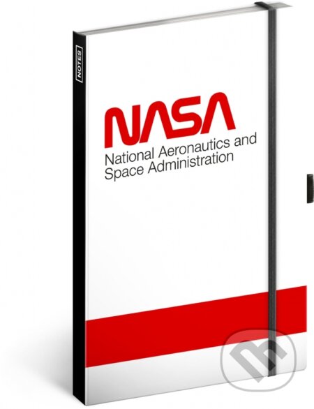 Notes NASA Worm - bílý, Presco Group, 2020