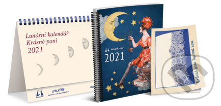 Lunární kalendář Krásné paní s publikací 2021 - Žofie Kanyzová, Krásná paní, 2020