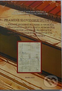 Pramene slovenskej hudby IV. - Anna Kucianová, Slovenská národná knižnica, 2014