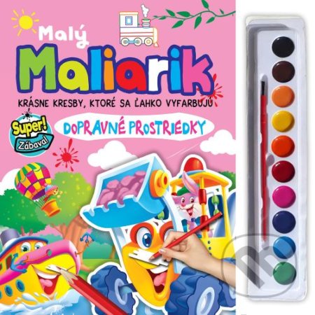 Malý Maliarik - Dopravné prostriedky, Foni book, 2020