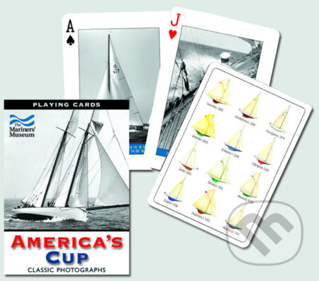 Poker - Plachetnice America´s Cup, Piatnik, 2020
