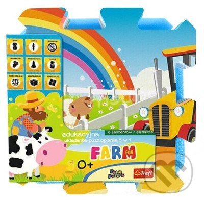 Pěnové puzzle Farma, Trefl, 2020